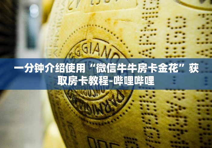 一分钟介绍使用“微信牛牛房卡金花”获取房卡教程-哔哩哔哩 一分钟介绍使用“微信牛牛房卡金花”获取房卡教程-哔哩哔哩