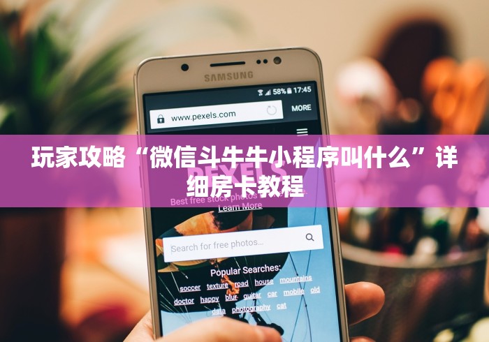 玩家攻略“微信斗牛牛小程序叫什么”详细房卡教程