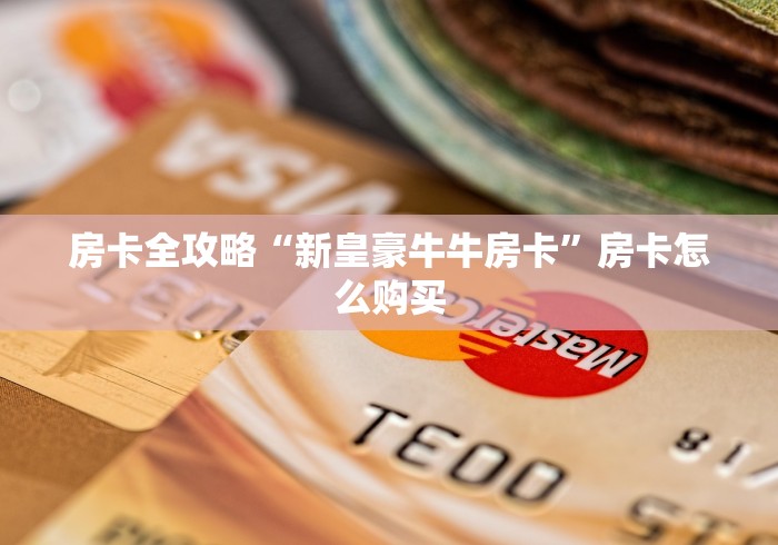 房卡全攻略“新皇豪牛牛房卡”房卡怎么购买